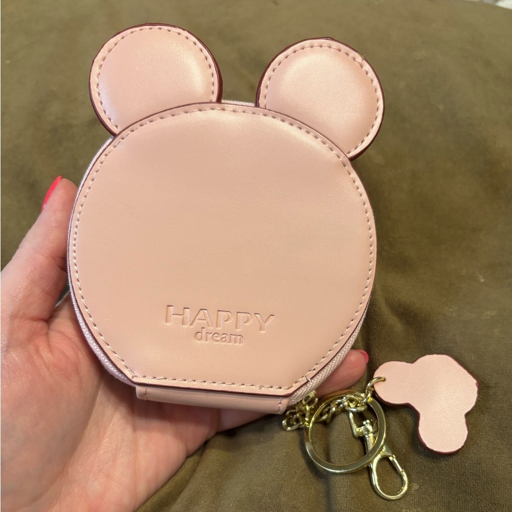 Minnie Mouse Coin Purse Keychain